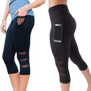 PowerFlow Mesh Pocket Leggings
